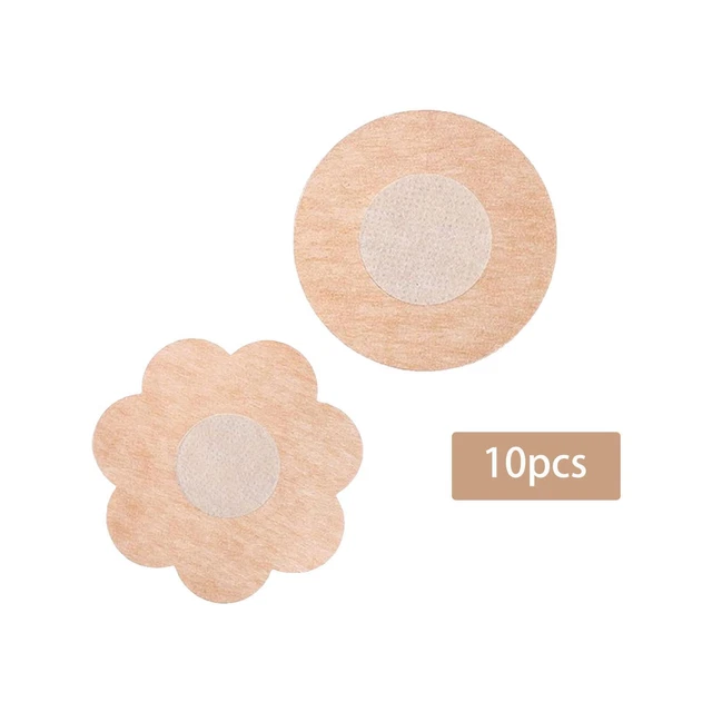 5 pares de cubiertas de pezón desechables pétalo pecho pasties para trajes de baño