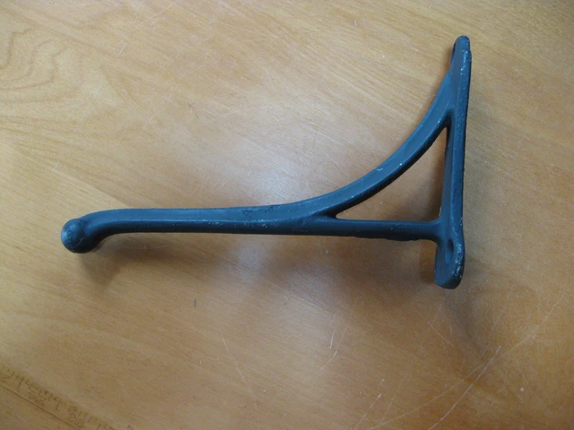 Vintage Old Cast Iron Horse Bridal Harness Tack Hook Plant Hanger or Coat