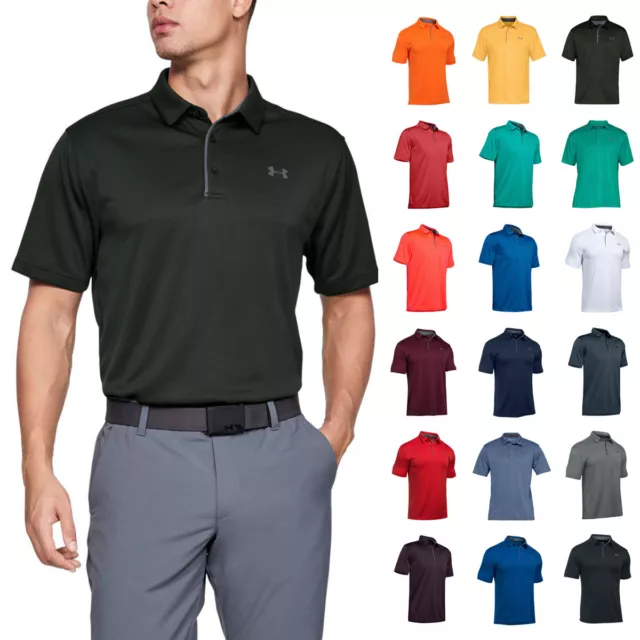 Under Armour Herren Golf Tech Wicking strukturiert weich leicht Poloshirt