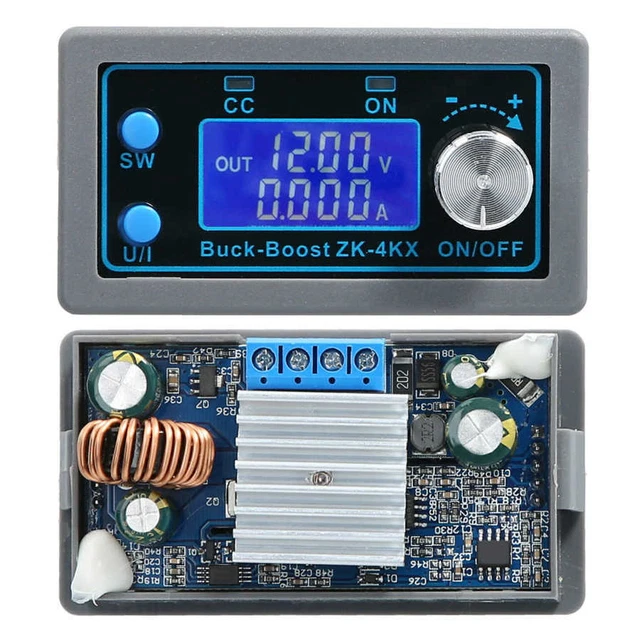 ZK4KX CNC DC DC Buck Boost Converter CC CV 0.530V 4A Power Module