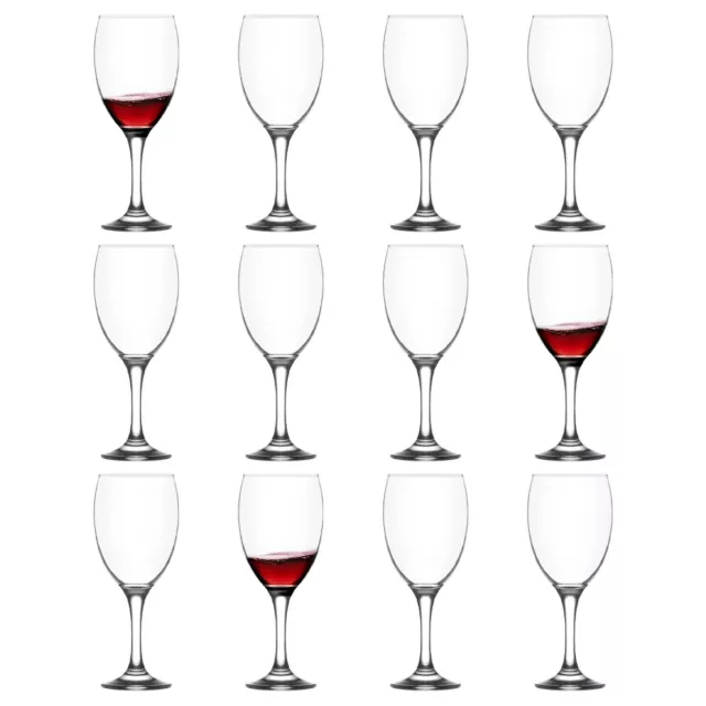 12x LAV 590ml Empire Red Wine Glasses Party Cocktail Drinking Glass Goblet Set