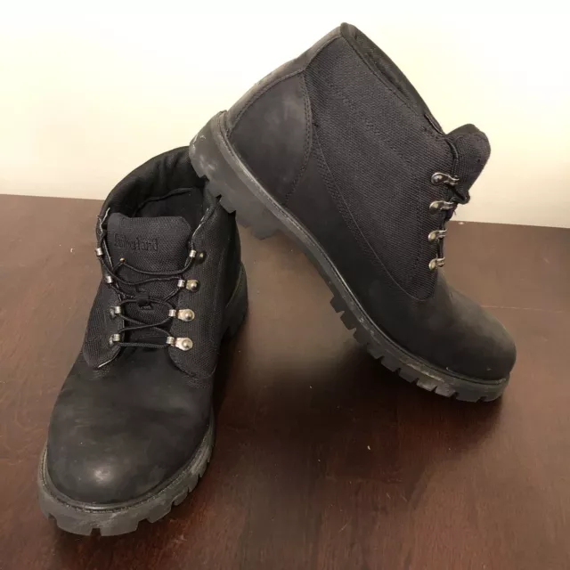 Timberland Campsite Work Boots Mens 13M Icon Earthkeepers Waterproof Black