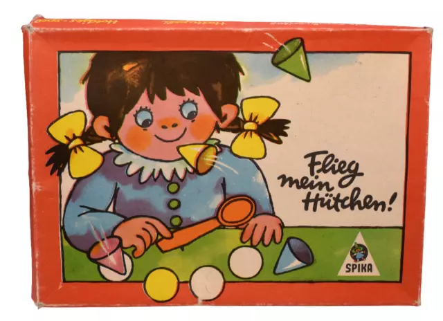 Flieg mein Hütchen! DDR Brettspiel SPIKA