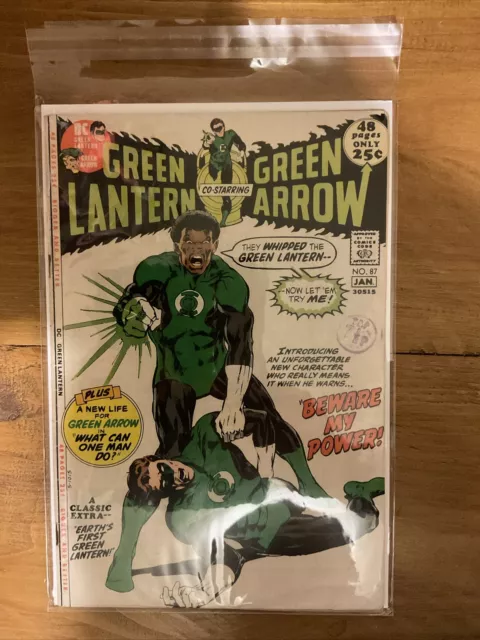 Green Lantern Co-starring Green Arrow #87 DC Comics 1971