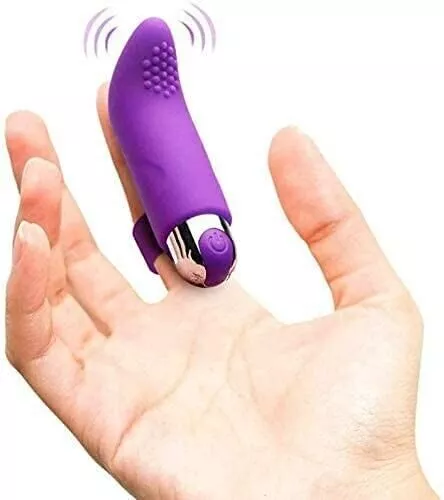 Rechargeable Finger Vibrator Finger Shoulder Leg Body Neck Massager Women US