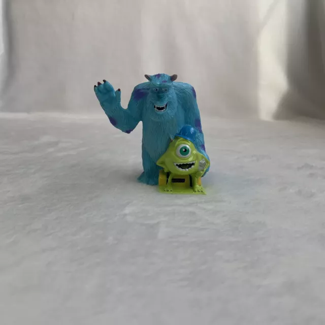 Decopac Disney/Pixar Monsters Inc. Sulley and Mike Figure 3”. Hard Rubber.