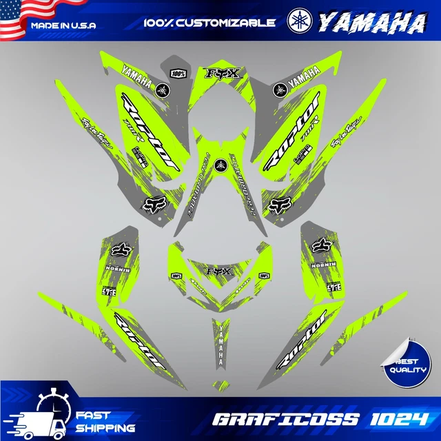 Kit déco Yamaha Raptor 700 700R 2013 2014 2017 à 2022 stickers vtt