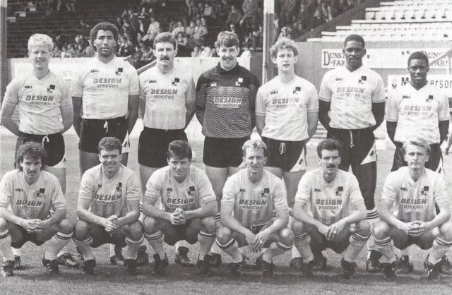 Bristol Rovers Football Team Photo 1989-90 Season
