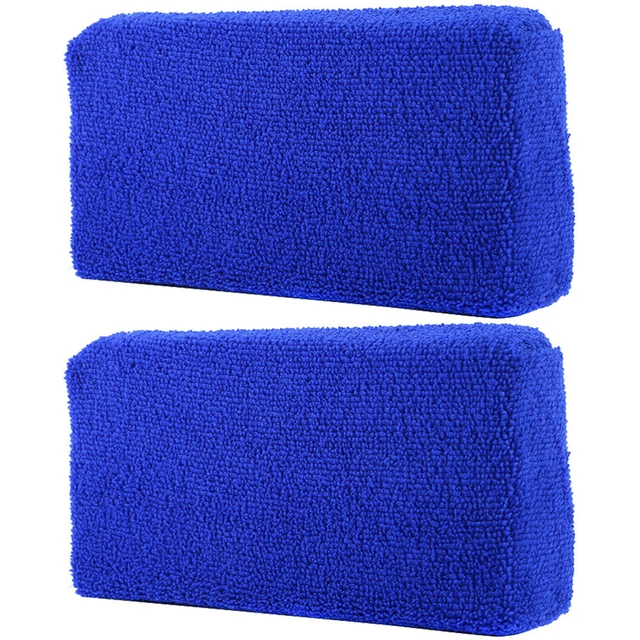 Spugna autolavaggio asciugamano spugne bellezza auto spugna blu fibra super fine