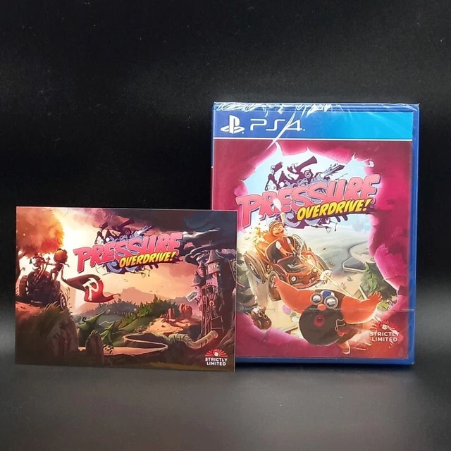 Pressure Overdrive!(1300)Sony PS4 Euro Game In FR-EN-DE-ES-IT-JP-PT New/Sealed S