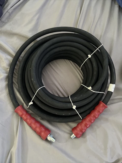 Oregon 4000 PSI 3/8" Pressure Washer Hose - 50’ 3/8” Male Inlet 3/8” Male Outlet