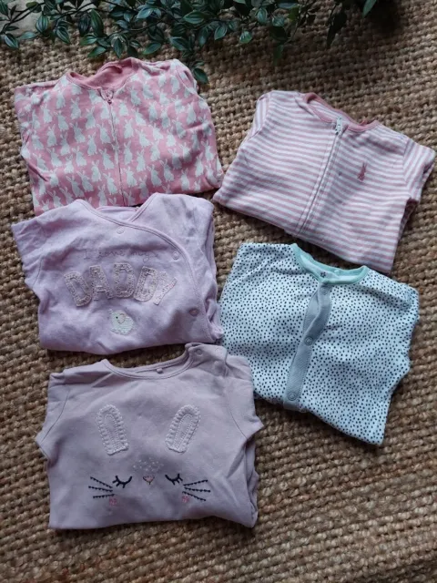 Pacchetto pigiama neonato Next taglia fino a 3 mesi