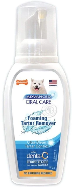 Nylabone Avanzado Oral Cuidado Espumoso Sarro Removedor, 118ml