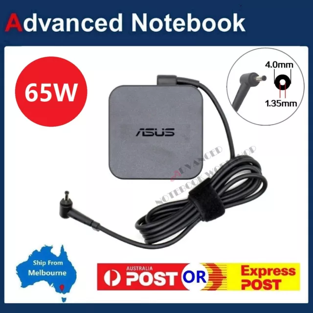 Genuine Original Asus 65W Adapter AC Power Supplier Charger VivoBook F513 Laptop