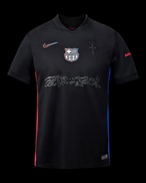 Maillot Extérieur FC Barcelone X Travis Scott – Cactus Jack – Nike – Taille L – Neuf