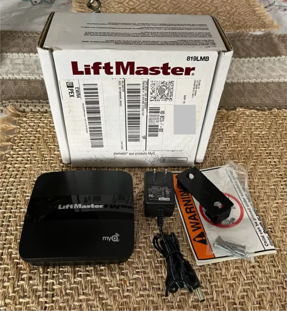 LIFTMASTER 819LMB MYQ HOME BRIDGE. Use MyQ With Smart Homes Pre-owned