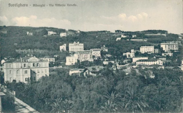 Imperia Bordighera alberghi via Vittorio Veneto