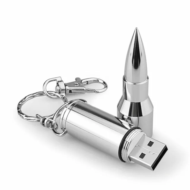 2TB 128GB Bullet USB 2.0 Flash Drive Memory Stick Pen Thumb U Disk Pendrive PC