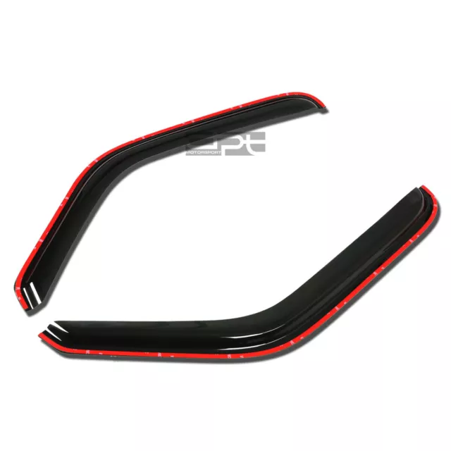 Dark Window Visor/Wind Deflector Vent Rain Shade For 93-11 Ranger/Mazda B-Cab