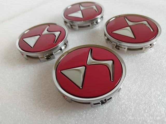 Autocollant Badge Centre Roue Citroën 54,8 Mm - Cache Moyeu Pour C3, C5, Picasso, Neuf