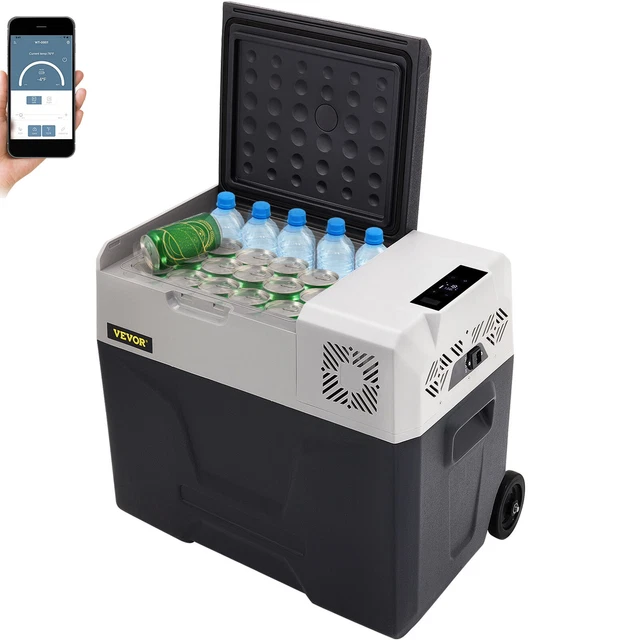 Mini Kompressor Khlschrank 20L  Tragbare Khlbox Auto Camping  12V/24V/230V, Gefrierfunktion Bis -20C