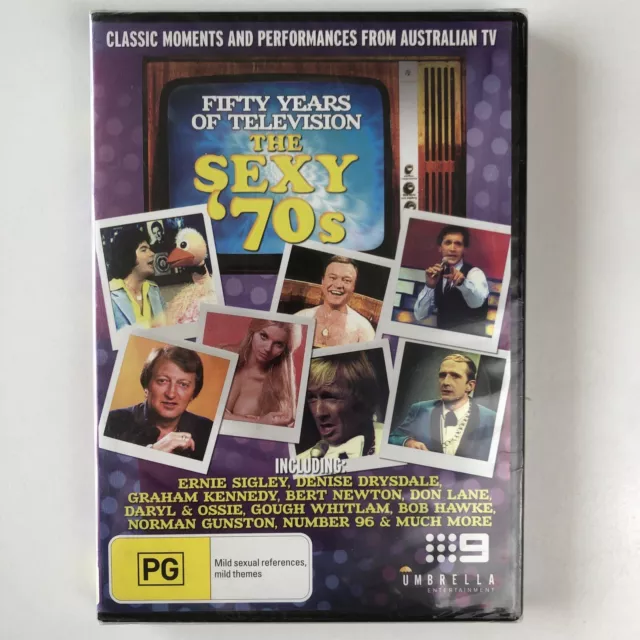 Fifty Years Of Television The Sexy '70s DVD Classic Australian TV Region All NEW