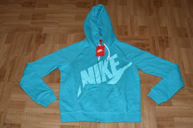 Nike Sportswear Rally Big Logo Full Zip Women's Hoodie  - Women's Size Medium