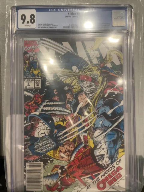 X-Men #5 CGC 9.8 RARE Newsstand EDITION 1st Appearance of Maverick WHITE PAGES