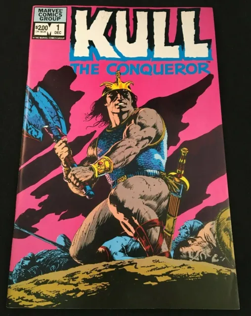 KULL THE CONQUEROR - Vol. 1, No. 1 - December 1982 - MARVEL Comics - CB10