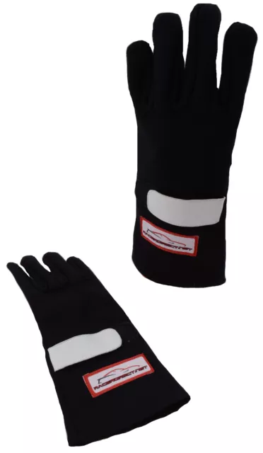 Ford Midgets Racing Sfi 3.3/5 Gloves Double Layer Driving Gloves Black 2X 2