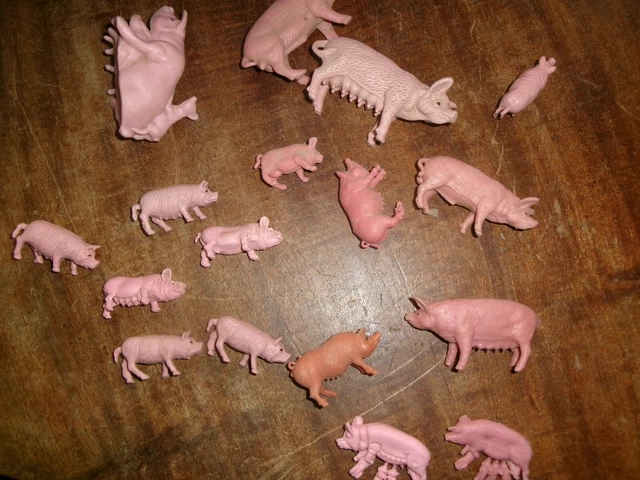 Lot figurines Disney les trois petits cochons bully bullyland