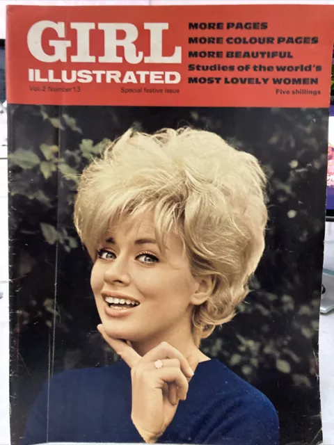 Girl Illustrated pin-up glamour magazine Vol 2 No13 Christmas 1967 Special Issue