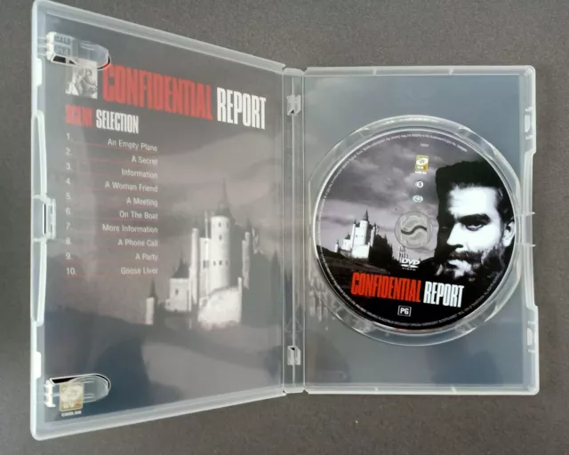 Confidential Report - DVD - Thriller Mystery - Orson Welles - Region 4 - MINT