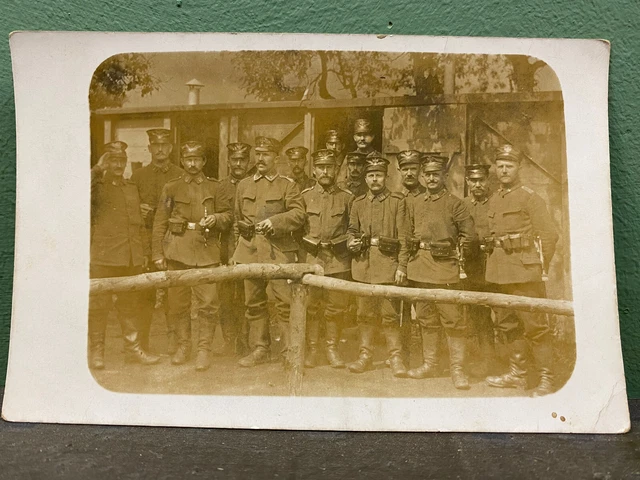 AK Postcard   Postkarte Foto Feldpost WK 1 Weltkrieg