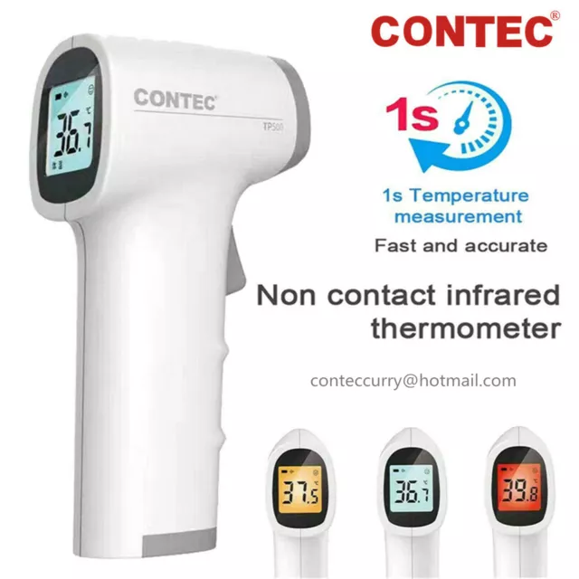 Digital Infrared Forehead Thermometer non touch LCD Termometro Temperature Fever 2