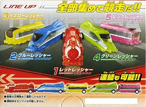 Toq Form RESSHA SENTAI TOQGER Launch!! Dash ToQ Ressha [Set of 5 types (full c ...