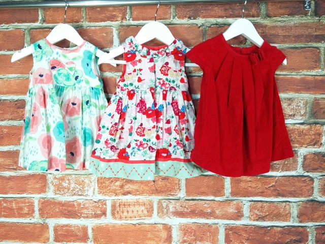Baby Girl Bundle Aged 3-6 Months Gap M&S Bluezoo Pretty Party Dress Floral 68Cm