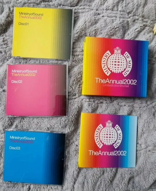 THE ANNUAL 2002 Limited Edition NR MINT X3 CD Boxset Booklet 5 
