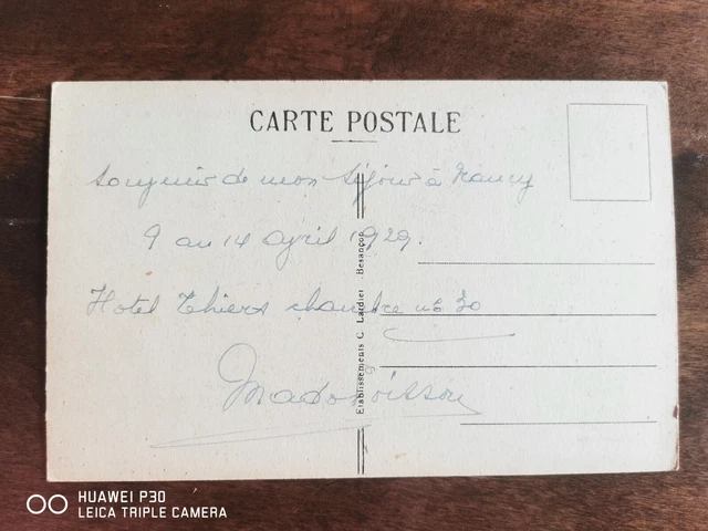 CPA - 54 - NANCY - Place Thiers 2