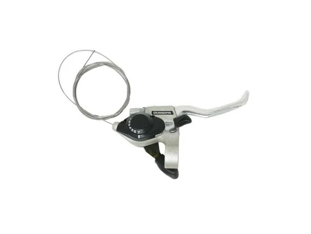 Shimano ST-EF51 Altus EZ fire plus STI 7-speed set, 2-finger lever, silver