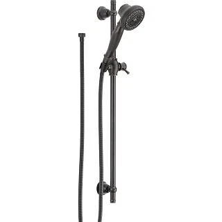 Delta 57021-RB Hand Shower Package - Includes Hand Shower, Slide Bar, and Hose