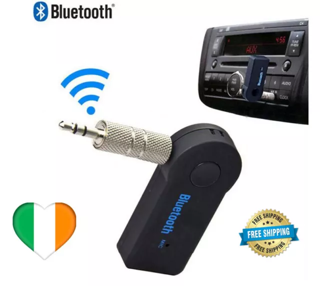 Adaptador Receptor Bluetooth - AUX 3.5mm para Sistemas de Coche y Cine en Casa