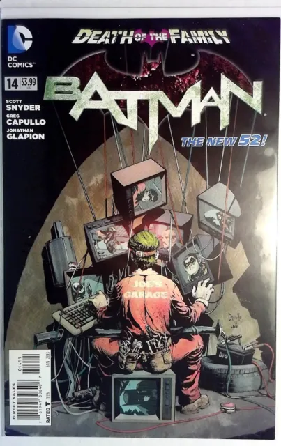 Batman #14 DC Comics (2013) 2nd Series Death Family Joker 1st Print Comic Book