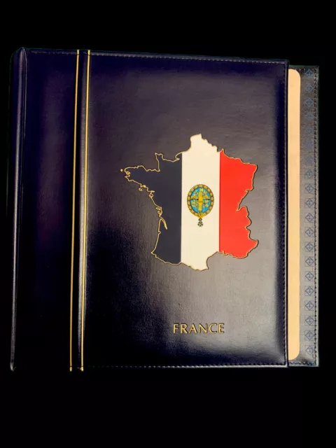 Album Leuchtturm Francia per francobolli In Ottimo Stato, Senza custodia