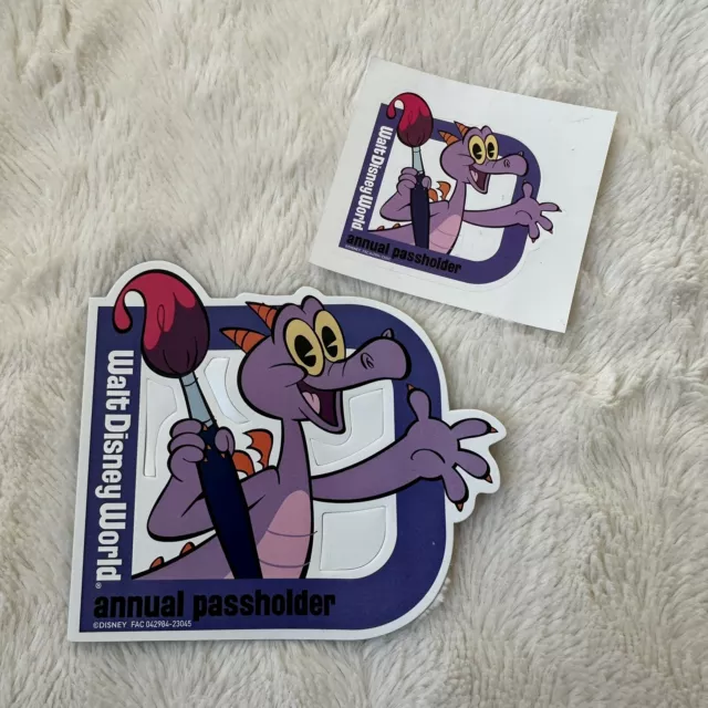 NEW 2023 Walt Disney World Annual Passholder FIGMENT Magnet And sticker IN HAND! NEW 2023 Walt Disney World Annual Passholder FIGMENT Magnet And sticker IN HAND!