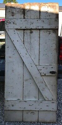 Vintage Wood Barn Door Reclaimed Lumber Architectural Salvage Hardware Siding