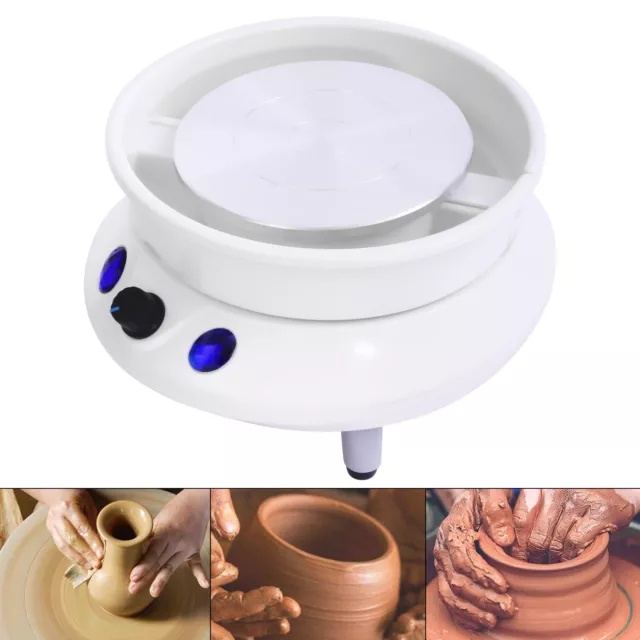 120W Disco de alfarero Hágalo usted mismo Máquina de alfarería eléctrica Arcilla Pottery Wheel 15 cm