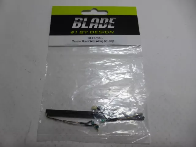 E-flite BLADE BLH7502 Boom propulsore con cablaggio (2 pz): mQX *RARO* PARTE ELICOTTERO