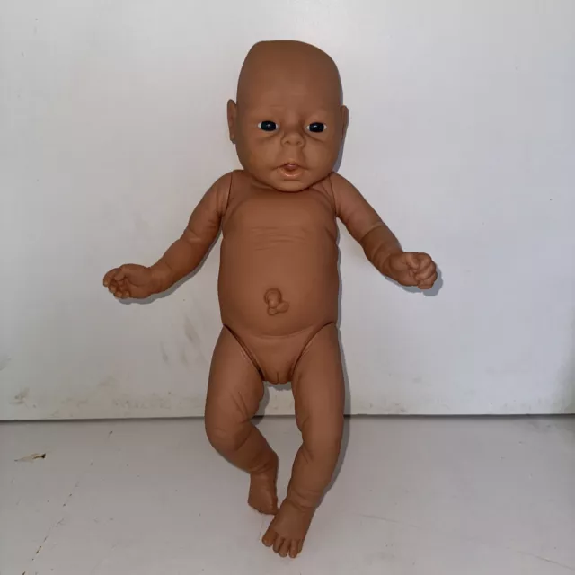 Vintage 17” Jesmar Newborn Baby Doll Anatomically Correct Realistic Girl