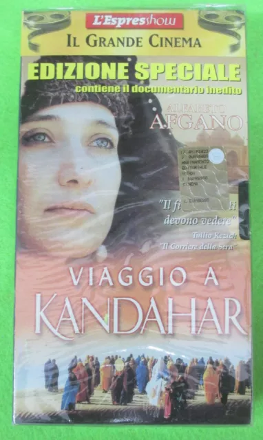 VHS film VIAGGIO A KANDAHAR edizione speciale L'ESPRESSO sigillata (F135) no dvd